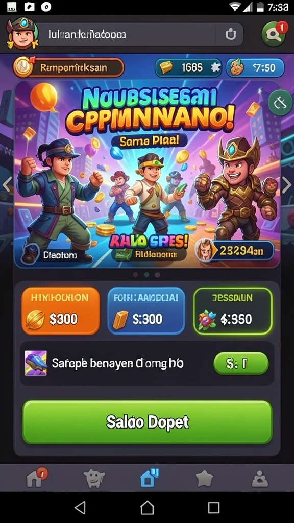 Screenshot pesona77 nomor 1